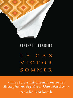 cover image of Le cas Victor Sommer